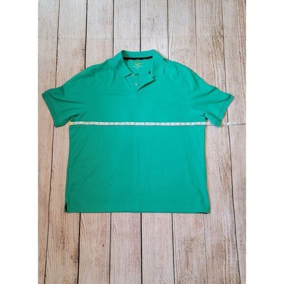 Men's XXL Club Room Estate Performance Shirt in Green - Picture 1 of 6